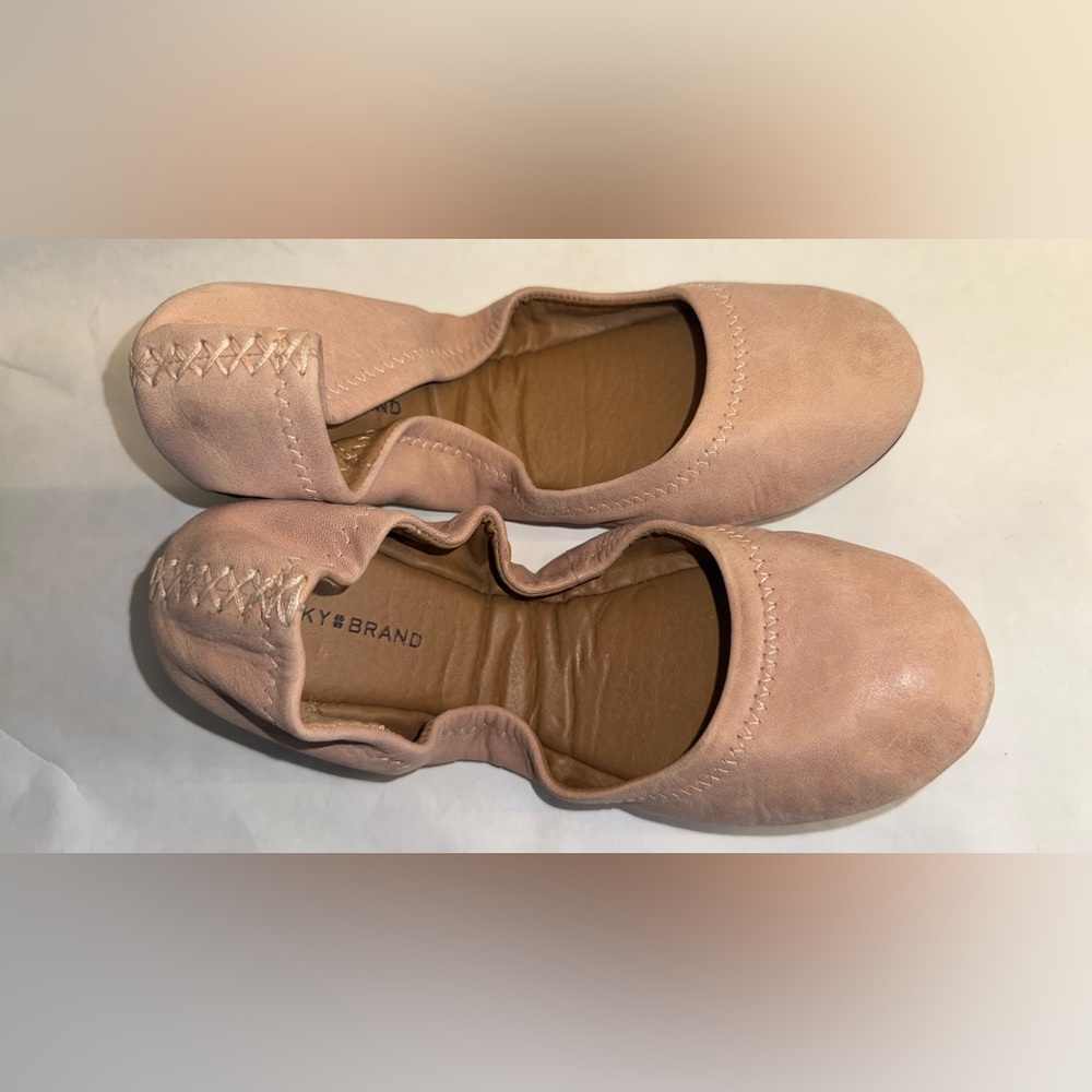 Lucky Brand Leather Flats